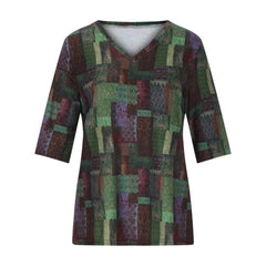 Topy T-shirt z krótkim rękawem i nadrukiem w stylu retro