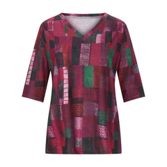 Topy T-shirt z krótkim rękawem i nadrukiem w stylu retro