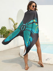 🏊♀️2024 gorący styl seksowna sukienka plażowa z nadrukiem 3D motyl