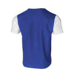 Męska koszulka z waflowym nadrukiem Plus Size Henley z krótkim rękawem