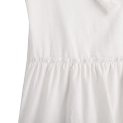 Koronkowa, patchworkowa spódnica z rękawami trzy czwarte