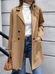 Dzianinowy kardigan o średniej długości