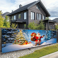 🔥Do wyczerpania zapasów 40% rabatu!🎉Świąteczny baner do zawieszenia na zewnątrz