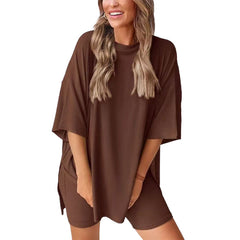 Luźny, swobodny dwuczęściowy komplet