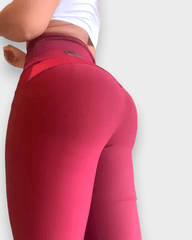 Legginsy wyszczuplające brzuch z wysokim stanem