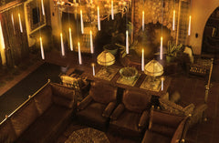 Pływające świece fantasy z pilotem różdżką