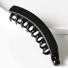 Duże bananowe spinki do włosów