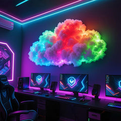 ⏳Ograniczona czasowo zniżka 50%⏰Dekoracja świetlna LED Thundercloud zasilana przez USB, zrób to sam🌈
