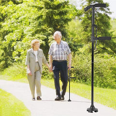 GORĄCA WYPRZEDAŻ - Stop aluminium z antypoślizgową składaną laską LED