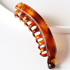 Duże bananowe spinki do włosów