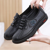 🔥Ostatnia promocja - 50% zniżki - wygodne, damskie, ręcznie robione, skórzane buty ortopedyczne z miękką podeszwą