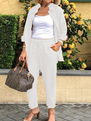 ✨Damski bawełniany garnitur casualowy na co dzień