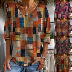 Topy T-shirt z krótkim rękawem i nadrukiem w stylu retro