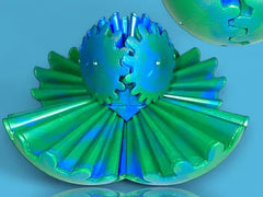 🎁 Cogwheel ball - Steampunk whirlwind fidget (osłona koła zębatego)🔥