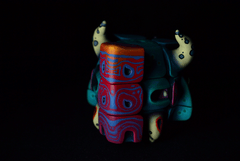 Artyści Ręcznie Robione Rzeźby Potworów Zabawki Kostka Rubika