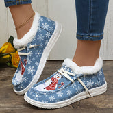 OSTATNI DZIEŃ 49% ZNIŻKI – Damskie wygodne pluszowe botki w kształcie bałwana