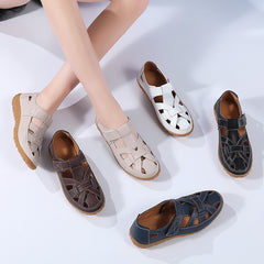 🔥Gorąca wyprzedaż 49% ZNIŻKI - Oddychające skórzane mokasyny ortopedyczne