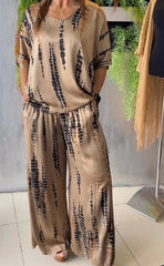 Zestaw wypoczynkowy satynowy