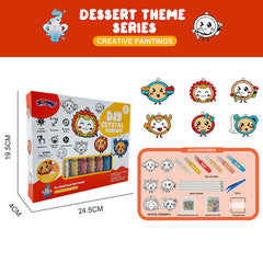 🎁Zestaw do samodzielnego wykonania farb kryształowych i rękodzieła