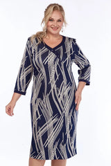 👗Nowa elegancka, damska sukienka z nadrukiem