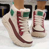 Zimowe eleganckie ocieplane krótkie buty