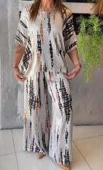 Zestaw wypoczynkowy satynowy