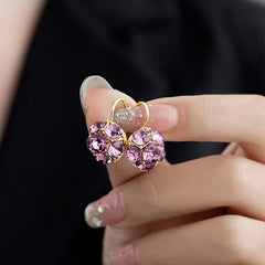 🔥Wyprzedaż z okazji Czarnego Piątku 50% ZNIŻKI 🔥Eleganckie kolczyki z kryształowymi kulami