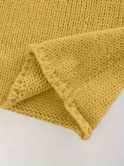 🎁Prosty sweter w dużym rozmiarze, jesienny i zimowy swobodny sweter z okrągłym dekoltem i długimi rękawami, odzież damska plus size