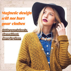 🔥 Wielofunkcyjne magnetyczne klipsy do odzieży