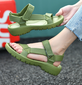 Letnie oddychające sandały na rzepy