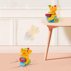 Muzyczna zabawka chodząca perkusistka-słonia