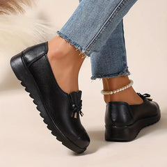 🔥Ostatni dzień 50% zniżki – Damskie codzienne skórzane buty ortopedyczne