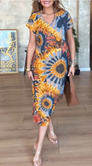 Sukienki kwiatowe damskie w dziewiątce damki