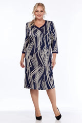 👗Nowa elegancka, damska sukienka z nadrukiem