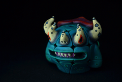 Artyści Ręcznie Robione Rzeźby Potworów Zabawki Kostka Rubika