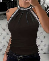 Elegancki top z cekinami