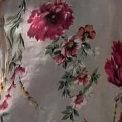 2025 Lato Nowa Okrągła Dekolt Kwiatowy Bawełna i Len Kamizelka🌺👚