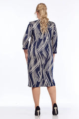 👗Nowa elegancka, damska sukienka z nadrukiem