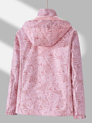 Kamuflażowa kurtka outdoorowa z odpinanym kapturem, damska kurtka przeciwwiatrowa i przeciwdeszczowa, damska odzież outdoorowa