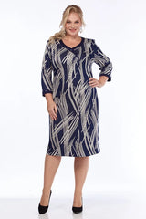 👗Nowa elegancka, damska sukienka z nadrukiem