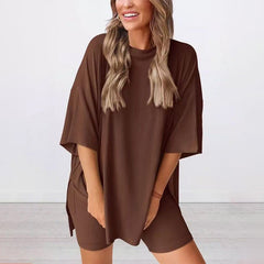 Luźny, swobodny dwuczęściowy komplet