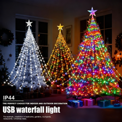 🎁Wczesna wyprzedaż świąteczna 50% ZNIŻKI🎄Lampki choinkowe Starlight Cascade