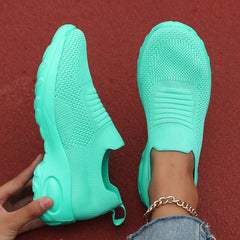 🔥Ostatnia promocja - 50% zniżki - damskie wsuwane trampki casualowe