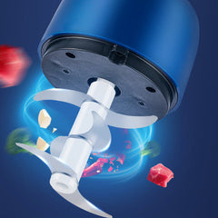 🔥Gorąca wyprzedaż 49% ZNIŻKI🔥Bezprzewodowa wielofunkcyjna mini elektryczna krajalnica do czosnku