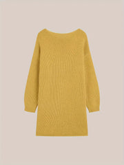 🎁Prosty sweter w dużym rozmiarze, jesienny i zimowy swobodny sweter z okrągłym dekoltem i długimi rękawami, odzież damska plus size