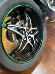 🏍️Model motocykla H2R z uruchamianiem silnika, sterowaniem przepustnicą i symulacją rozpylania spalin, idealny prezent dla mężczyzn🎁