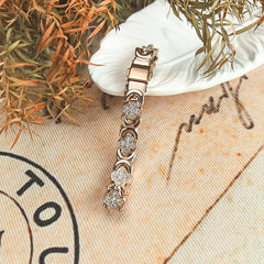 🏆Wyprzedaż błyskawiczna⚡50K+ SPRZEDANY! ❤️🔥✨Bransoletki damskie z czystej miedzi z czterolistną koniczyną