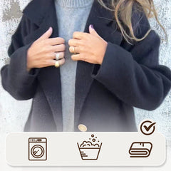 🌸 Sprzedaż zbioru z 50 % zniżką 🌸 langsmet Tweed-Coat z odwrotną dla kobiet