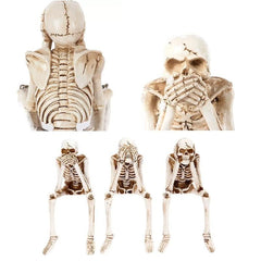 🎃👻💀Kominek symulujący halloweenową czaszkę