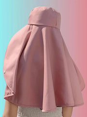 👒 Fulll Face Ochrona przeciwsłoneczna i duży szal i słoneczny hat👒